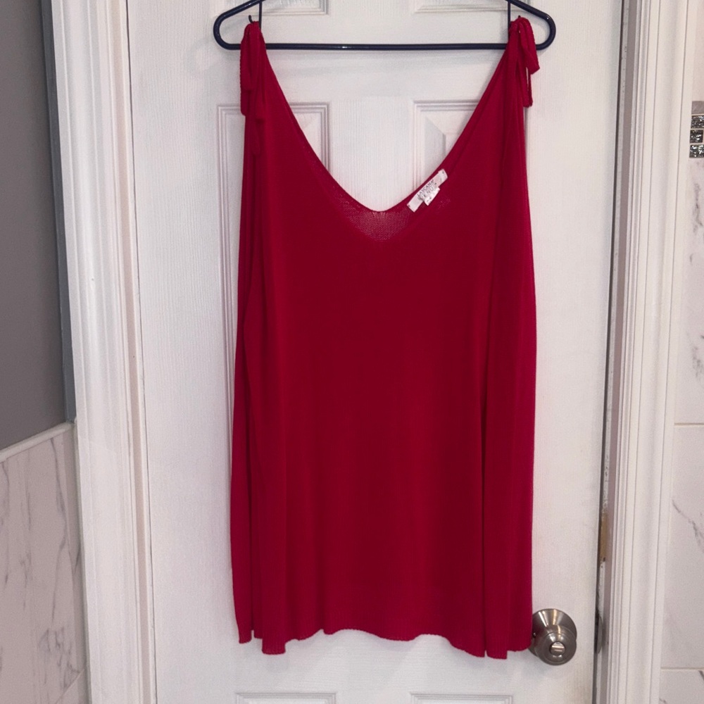 Chic Fuchsia cold shoulder sweater